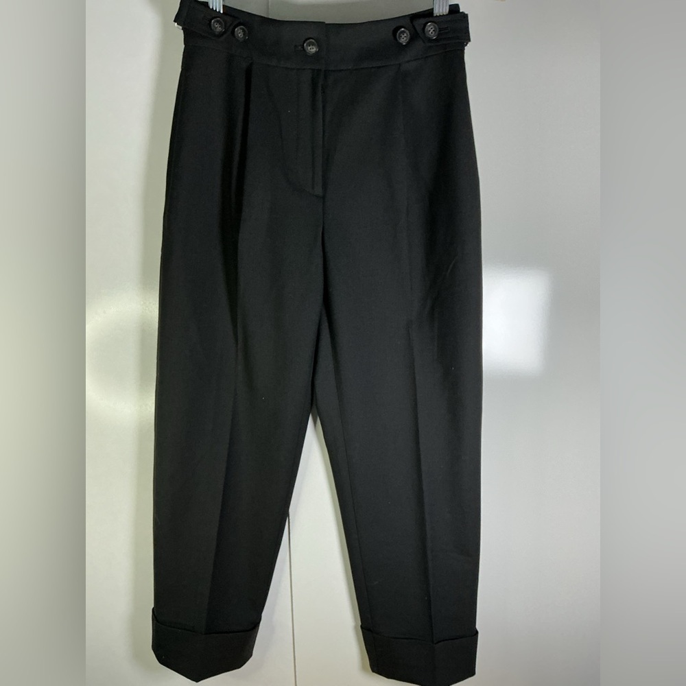 Club Monaco Classic Black Straight Leg Pants - Picture 5 of 9